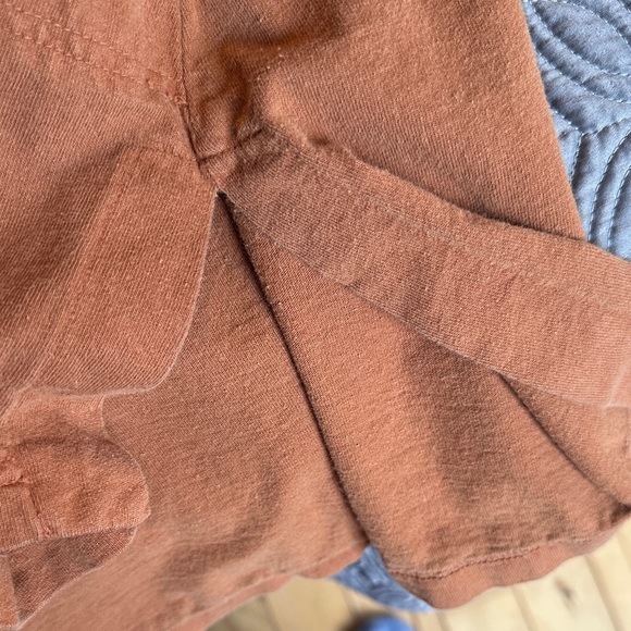 Blue Fish Brown and Black Artistic Patch Shirt or Dress - Picture 9 of 10